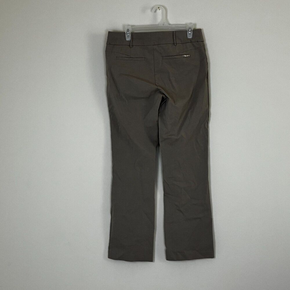 Rekucci Women's Ease in to Comfort Fit Barely Bootcut Stretch Pants Tan Size 14